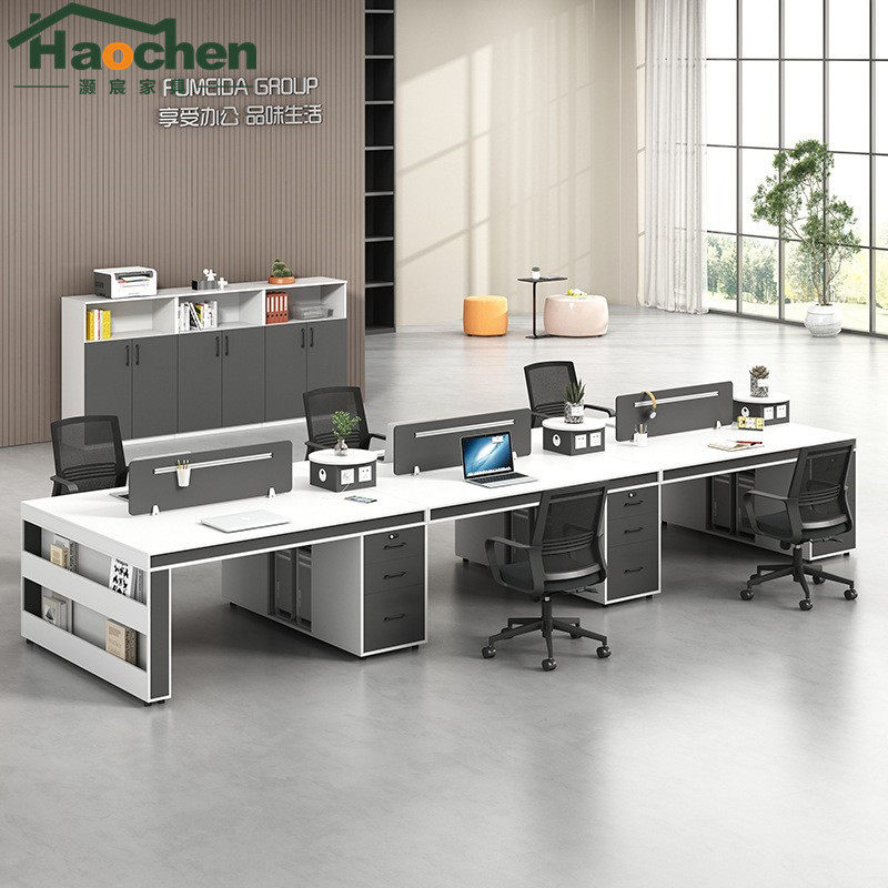 职员办公桌简约现代2/4/6人位员工办公桌卡座办公室办公桌椅组合,商业/办公家具,会议桌,淘宝优惠券,粉丝福利购,淘宝优惠卷