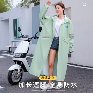全身电动车雨衣动车穿雨披摩托托车款摩托车成人男款连体长暴