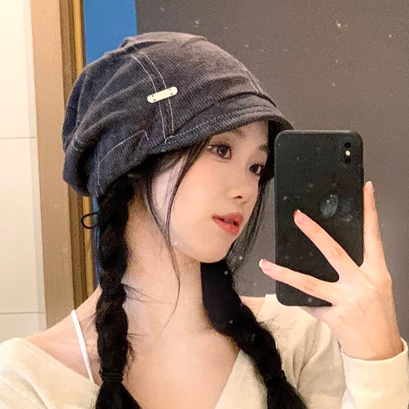 日系复古水洗棉布冷帽遮脸渔夫帽秋冬街头大头围休闲百搭堆堆帽,服饰配件/皮带/帽子/围巾,帽子,淘宝优惠券,粉丝福利购,淘宝优惠卷