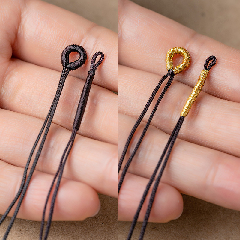 手工编织拉环线圈绕线绳头半成品手链扣头绳子吊坠扣DIY手工配件,饰品/流行首饰/时尚饰品新,手链,淘宝优惠券,粉丝福利购,淘宝优惠卷