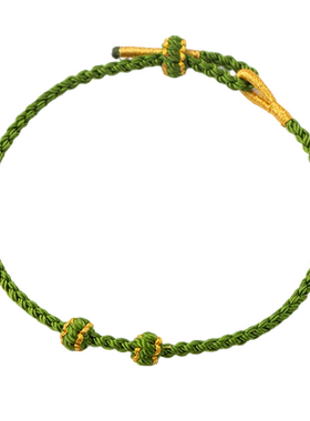 手链纯手工编织手绳可串生肖