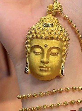 佛头吊坠女如来本命佛挂坠男女情侣款男女送礼