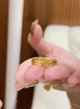 碎碎冰超闪满天星戒指女款2025款碎素圈戒指指环