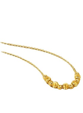 同款猫眼光珠项链经典百搭转运珠锁骨链送妈妈礼物