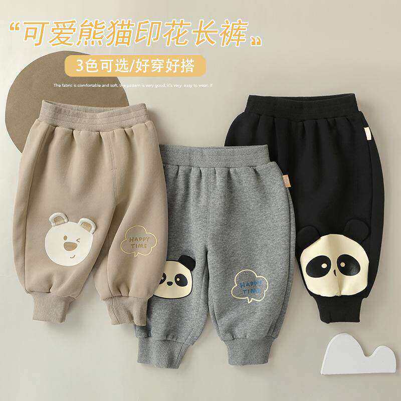 婴儿衣服男童运动裤长裤子秋装春秋儿童女童宝宝小童休闲裤Y8274