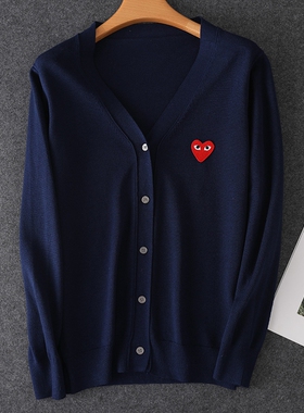 Fashion Mens Sweater Cashmere Woolen Cardigan Men V-neck Kni