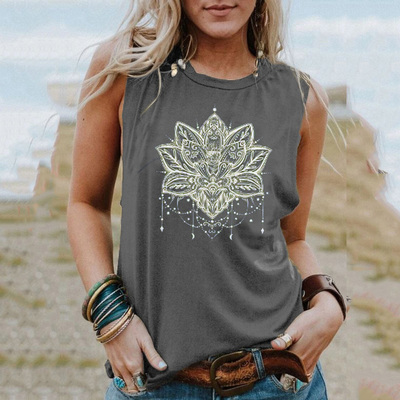 Harajuku Sleeveless Tank Tops Women Summer Clothes Y2K Casua