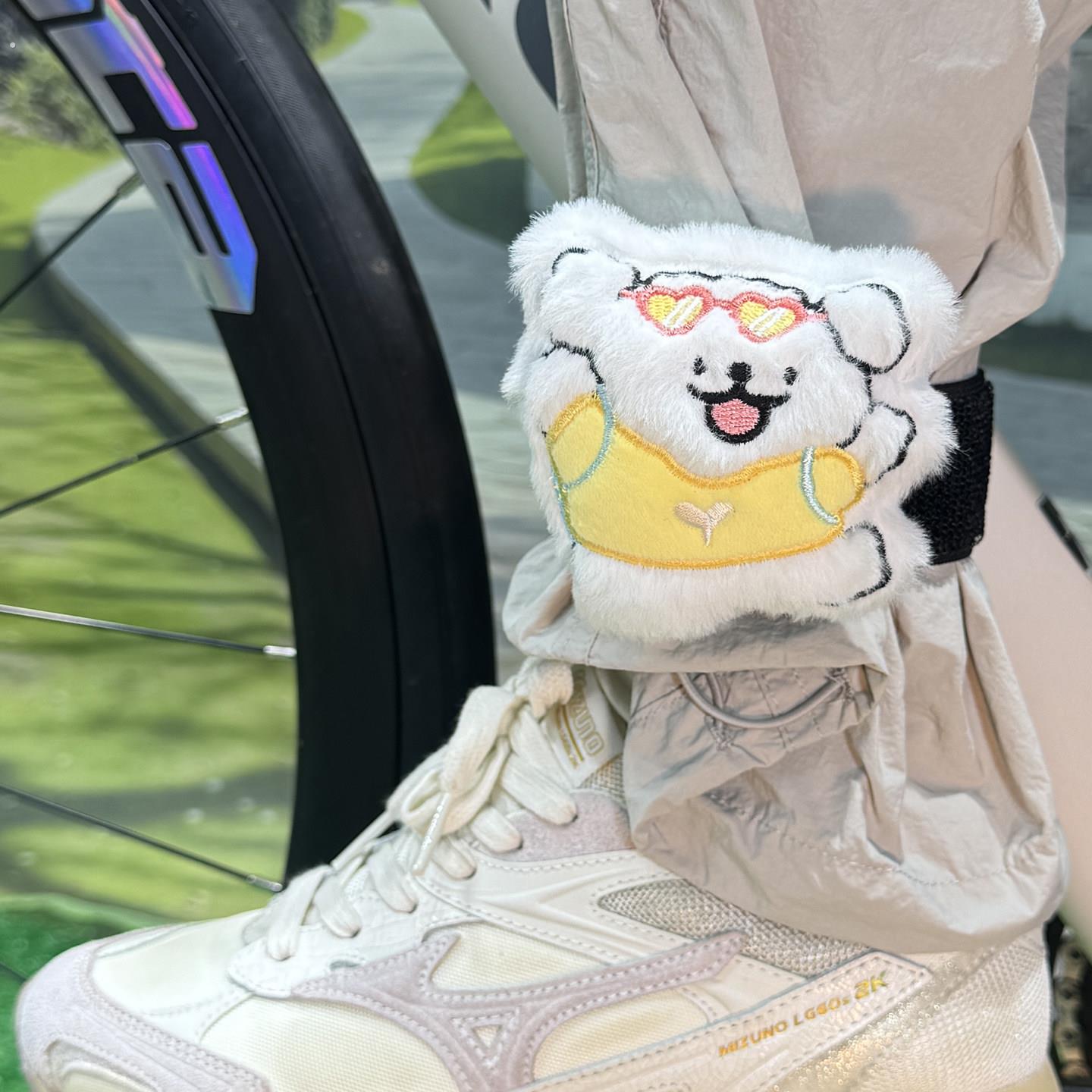自行车布绑腿登山车骑行束裤带单车绑腿带裤脚绑带裤管扎带束管带