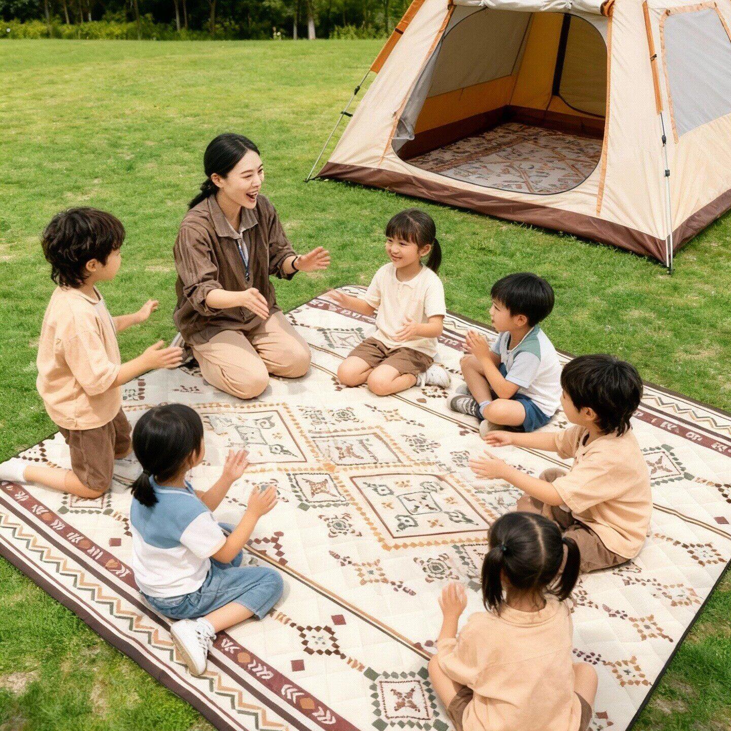 帐篷内专用地垫帐篷里面的睡觉垫子地毯防潮垫地垫野炊防水户外加
