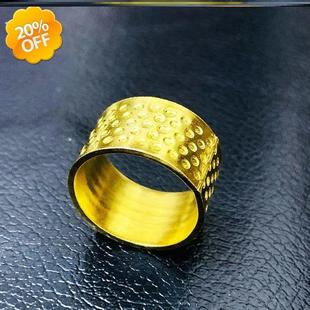 护指顶针十字绣防扎底针手工缝纫缝被子缝衣神器老式家用钉针工具