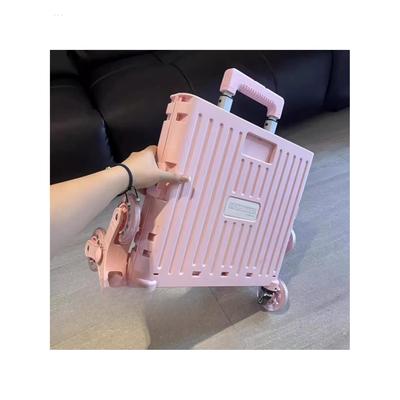 超轻便折叠小推车购物车带盖买菜快递小拉车可爬楼多功能便携露营