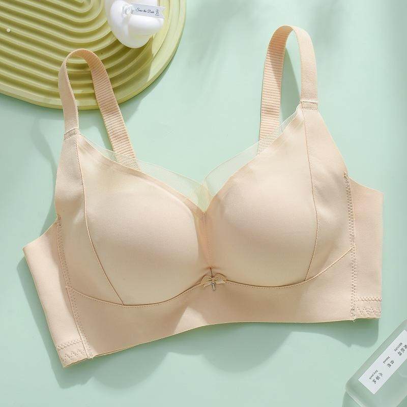 文胸小胸大骨架大底围90B95光面纯色无痕一片式拢收副乳衣,女士内衣/男士内衣/家居服,文胸,淘宝优惠券,粉丝福利购,淘宝优惠卷