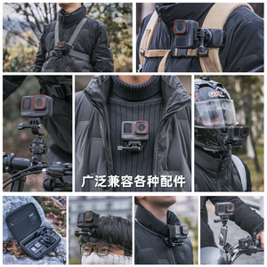 适用于影石Insta360 Ace Pro头带胸带背包夹挂脖三脚架收纳包骑行钓鱼vlog运动相机支架第一视角配件