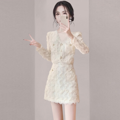 春季新款减龄时尚气质高级感套装