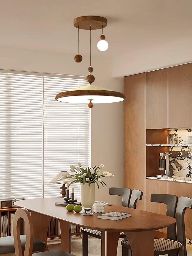 餐厅灯吊灯中古风飞碟吧台灯2025新款覆古全光谱民宿餐桌饭厅灯具,家装灯饰光源,餐厅吊灯,淘宝优惠券,粉丝福利购,淘宝优惠卷