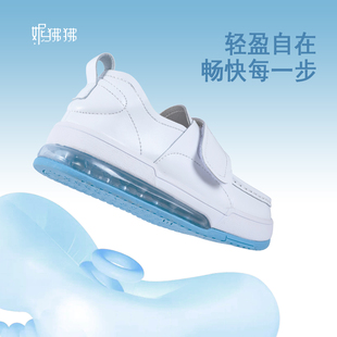 医院专用护士鞋 女冬加厚软底不累脚防滑气垫宽头魔术贴医护工作鞋