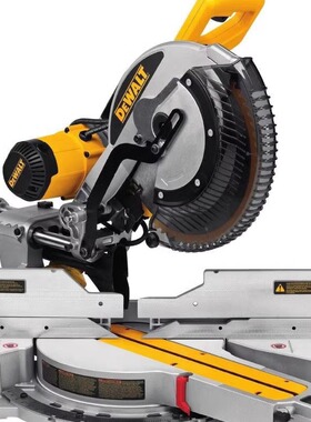 得伟10寸锯铝机木材45度斜切锯DWS713铝合金12寸715界铝机DWS780