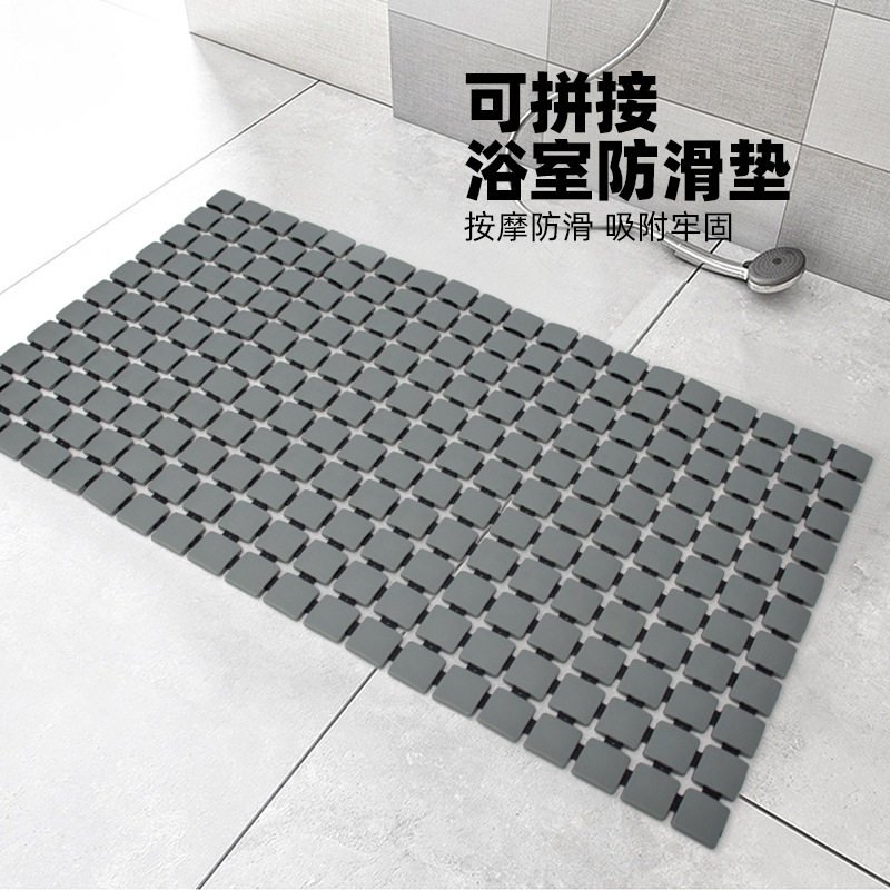 跨境热销防滑垫浴室卫生间厕所厨房地垫进门拼接儿童按摩踏脚板