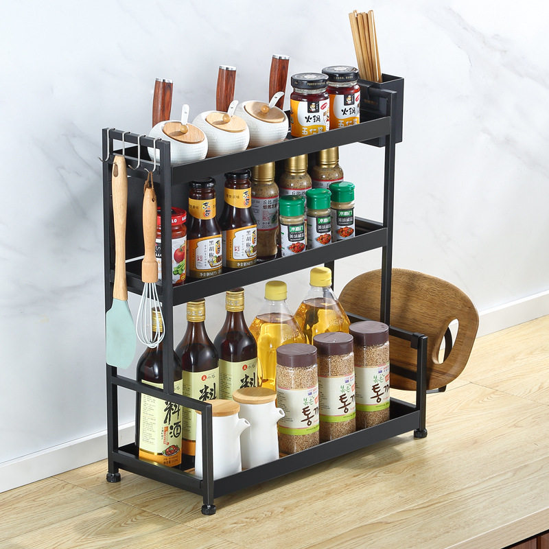 厨房调料置物架多功能家用收纳架台面调味用品不锈钢多层筷子刀架,厨房/烹饪用具,抹布架/厨房清洁收纳架,淘宝优惠券,粉丝福利购,淘宝优惠卷