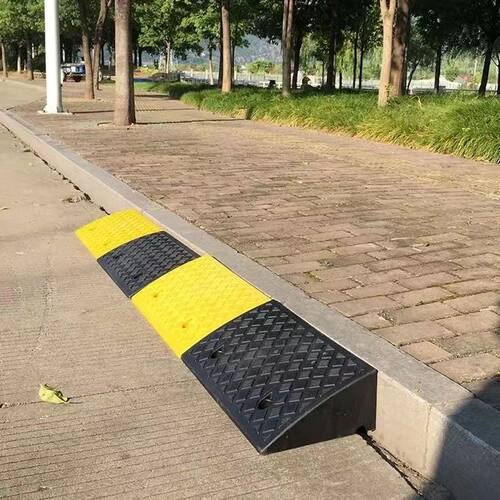 塑料斜坡垫台阶垫门槛垫路沿坡汽车上坡爬坡马路牙子减速带斜凌之
