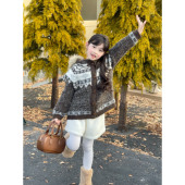 NONO 加绒保暖百搭裤 CHILD 女童秋冬可爱毛绒外穿短裤