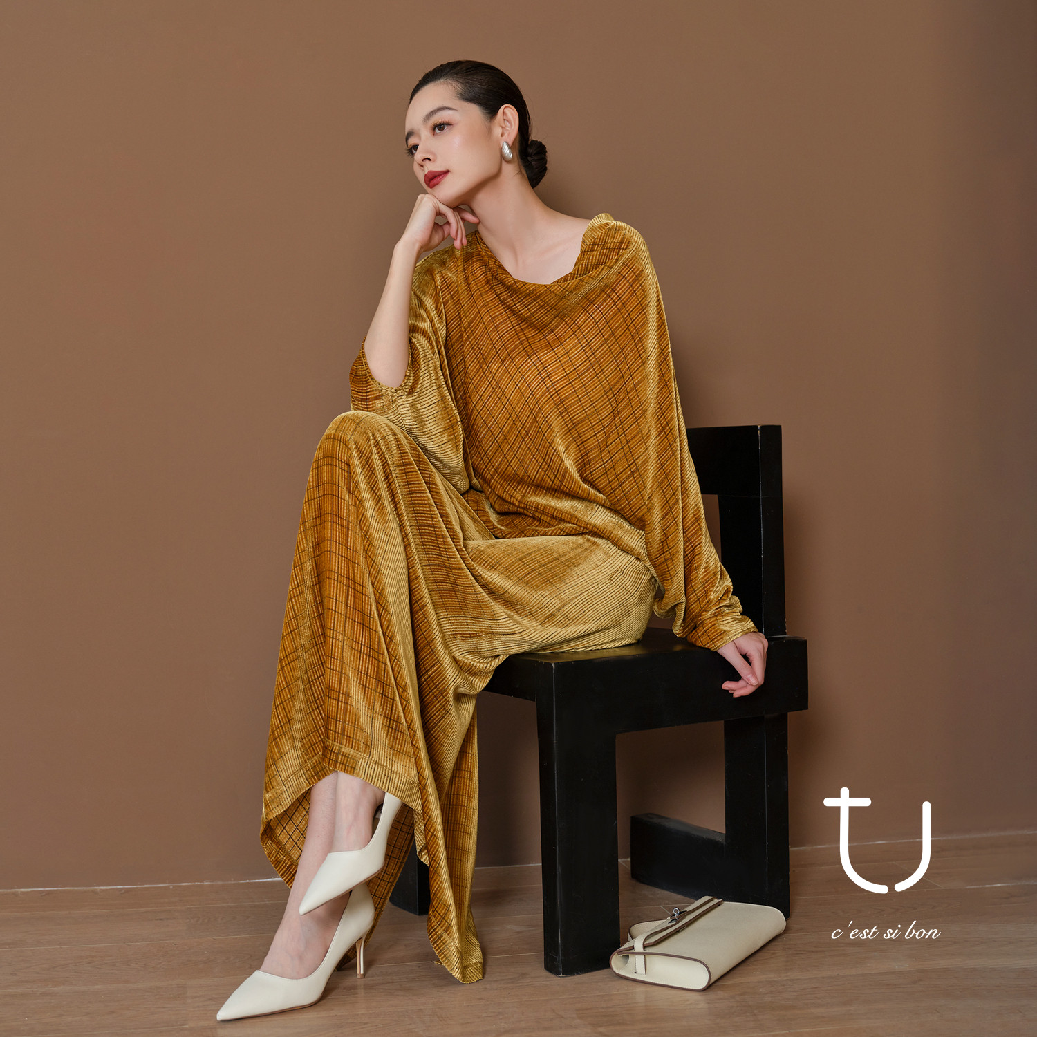 【新年系列】TU女装 真丝丝绒半身裙2026春季新款桑蚕丝中长半裙,女装/女士精品,半身裙,淘宝优惠券,粉丝福利购,淘宝优惠卷