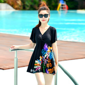 分体保守遮肚显瘦温泉泳装 正品 大码 2025新款 黛安芬韩版 游泳衣女款