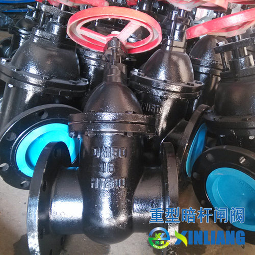 重型暗杆闸阀工业消防法兰铸铁z45t-10/16dn506580100消防
