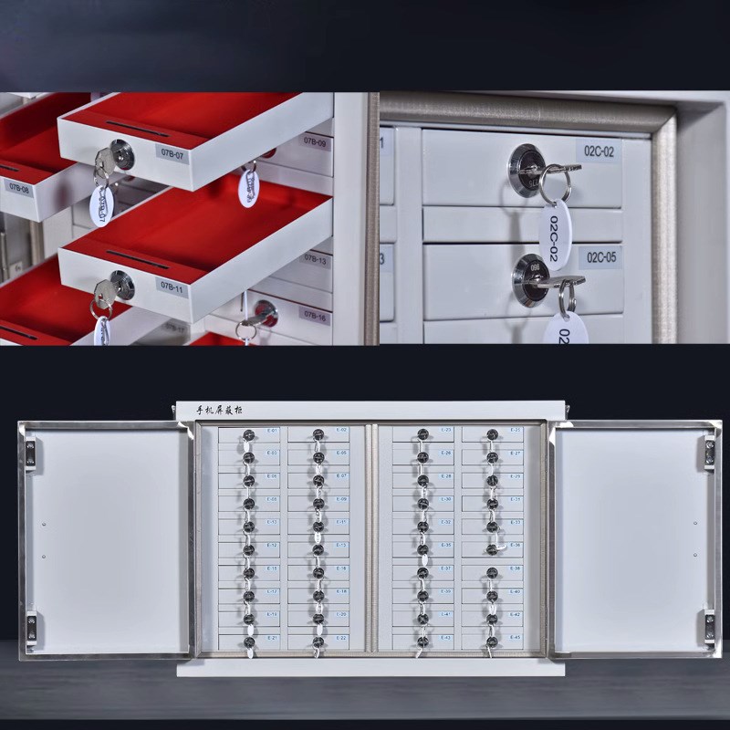 手机信号屏蔽柜考场会议室保管箱柜手机存放物理屏蔽柜手机寄存柜