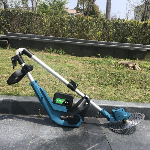 电动割草机多功能打草机锂电充电式手持小型农家用除草草坪机