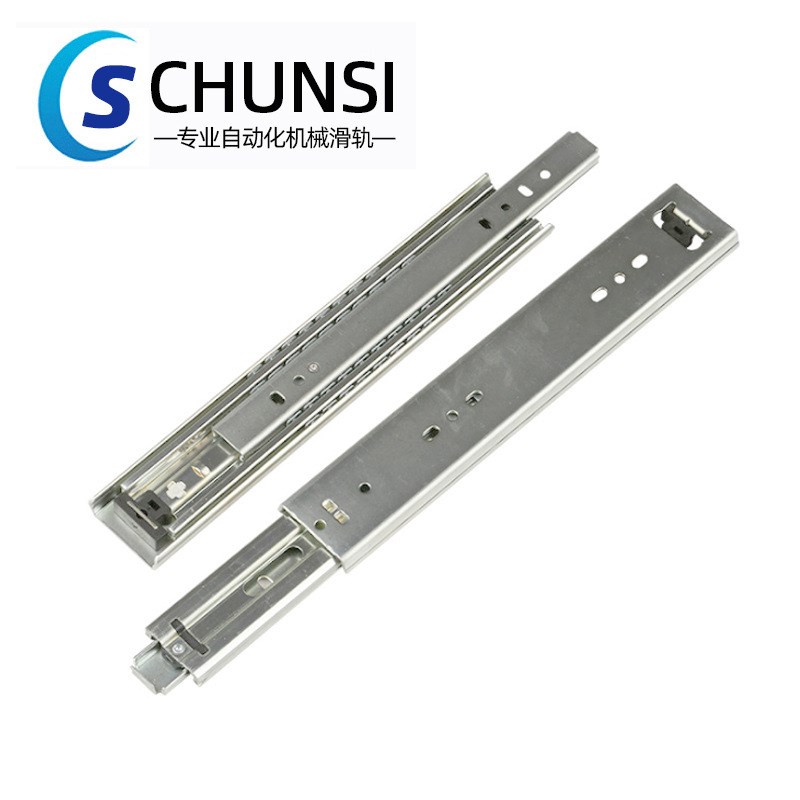 58宽三节房车重型钢珠导轨承重抽屉工业滑道/房车改装滑轨