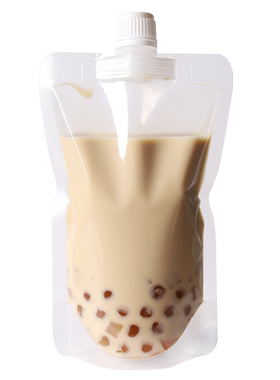 大口径吸嘴奶茶一次性袋子