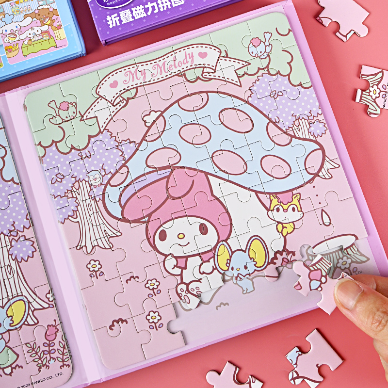 儿童磁力拼图3到6岁益智玩具女孩