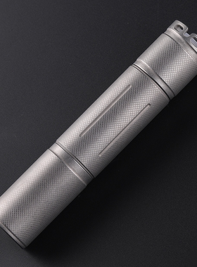 Convoy S6石洗不锈钢 SST40 SFT40 18650手电筒【不含电池】