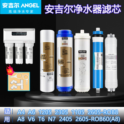 安吉尔净水器滤芯新A4/A6/V6/A8/2305/1205/ROB8C原装N7/2605/B60