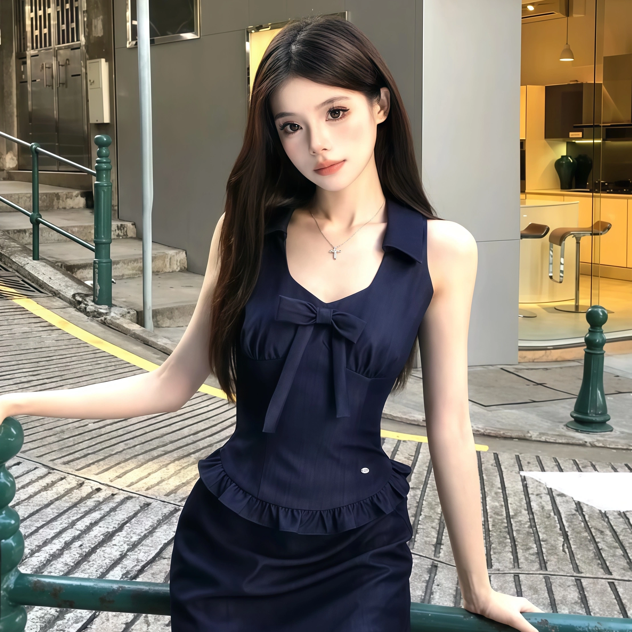 纯欲性感软实力风穿搭套装