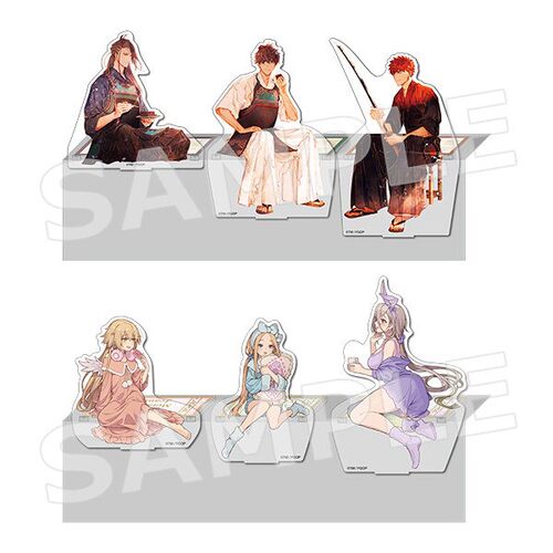 FGO fate AnimeJapan AJ2026 徽章立牌文件夹 通贩 8月预售