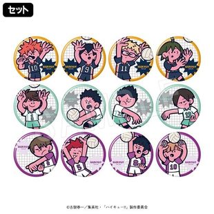 排球少年 JF2026 击球接球 限购5 吧唧 中外矿业 Q版 K01 预定定金