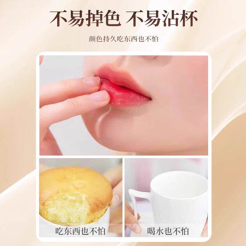 推荐鲜花变色口红不唇掉色不沾杯持久SPS湿保温变膏润防干滋裂