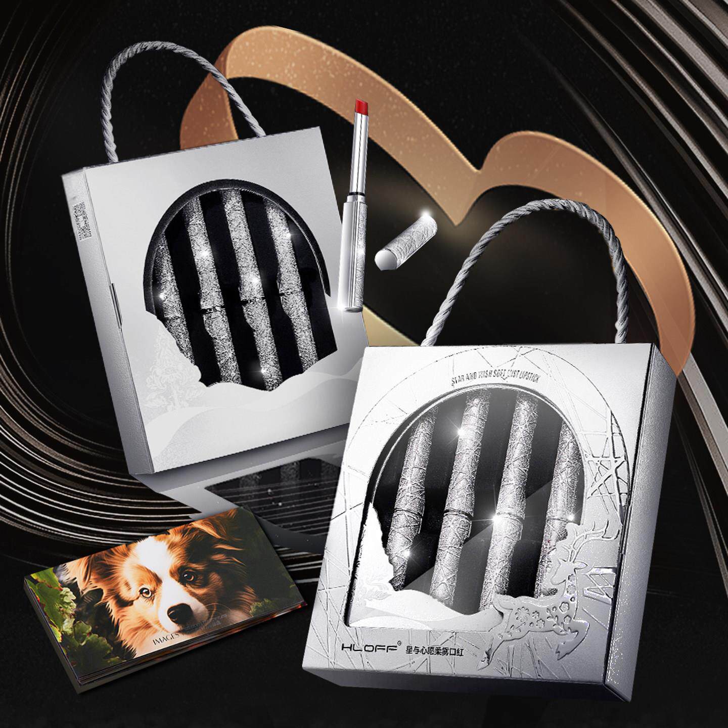 店口红礼盒唇釉套装防水不沾杯彩妆正品化妆品套盒送女生礼物