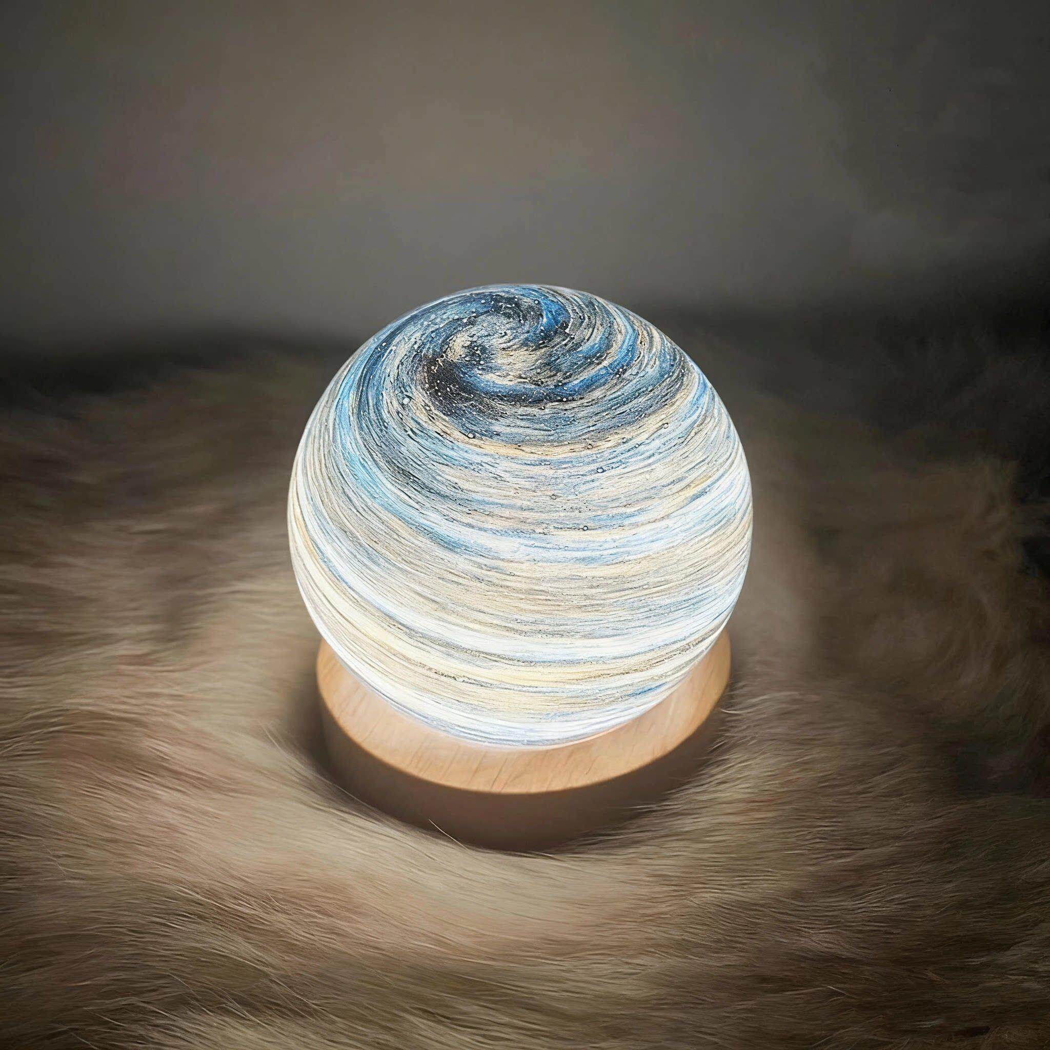 德国创意星球灯月球灯小夜灯星空灯浪漫氛围灯床头灯卧室台灯