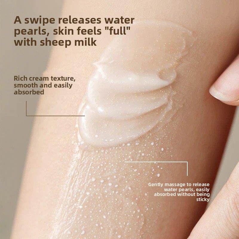 FLOWERWAY四季水嫩澳洲羊奶霜补水保湿滋润秋冬保湿面霜官方正品