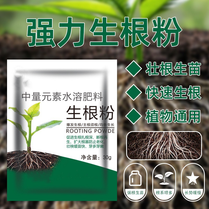 强力生根粉蔬菜瓜果花卉生根壮苗扦插移栽水培强力生根剂水溶肥料