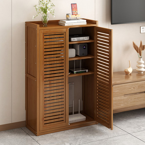 路由器收纳柜落地客厅wifi