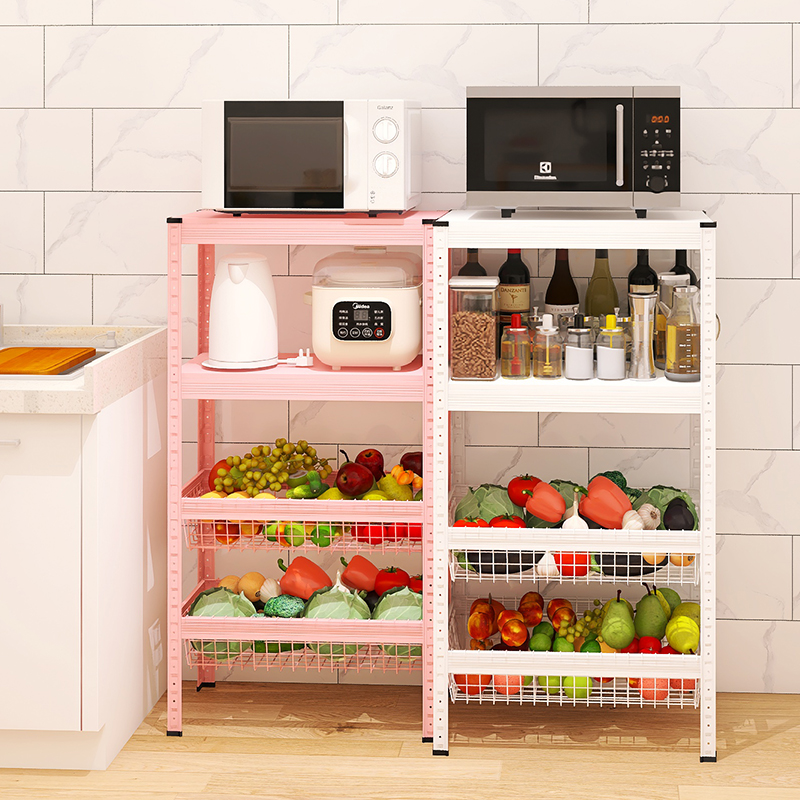 菜篮子置物架落地多层厨房