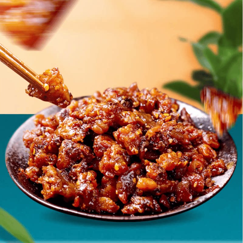 瑞发德辣子鸡2斤下酒菜带骨鸡肉块冷冻油炸快捷菜单方便菜家常菜