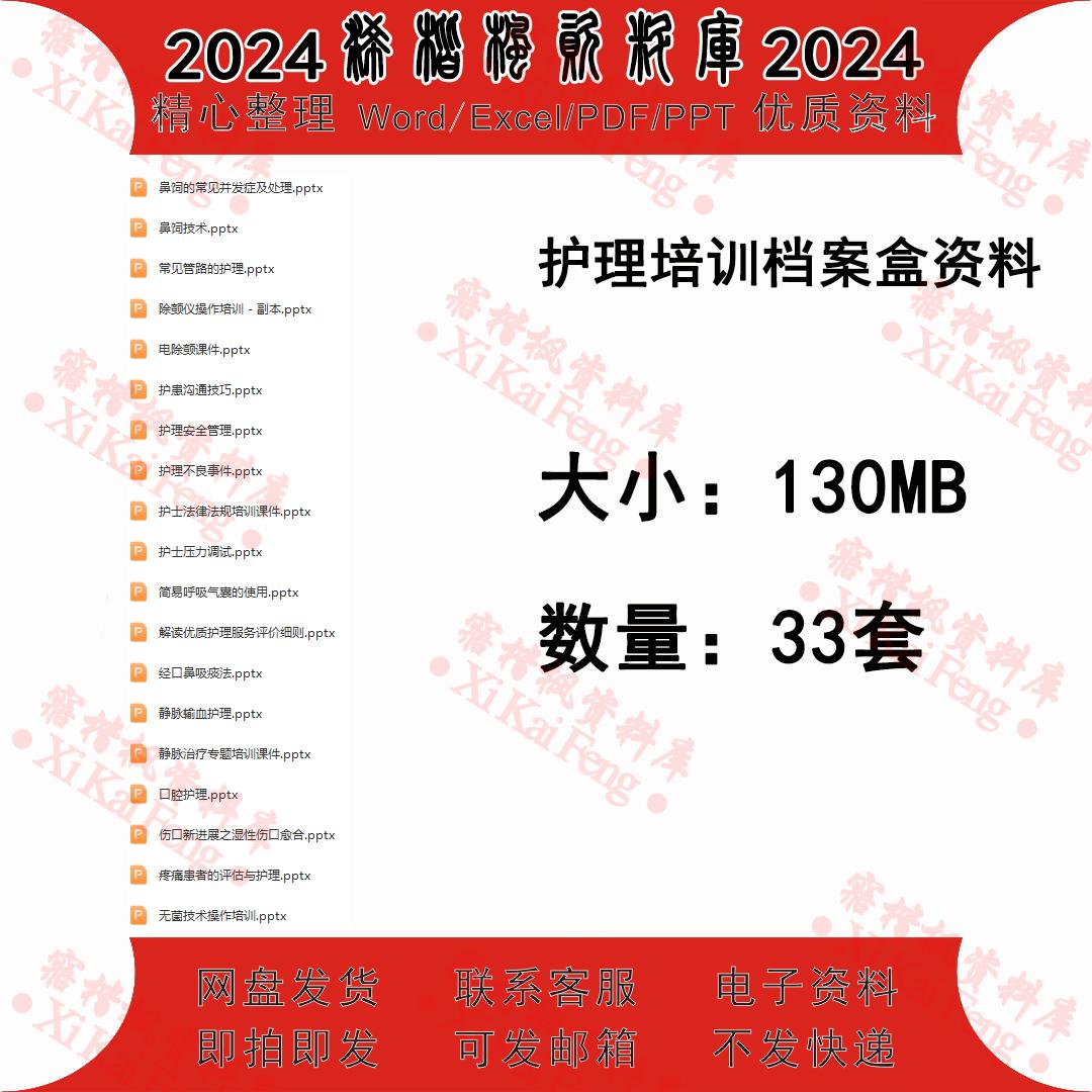 护理培训档案盒资料护理技能操作评分标准护理全年培训PPT记录表