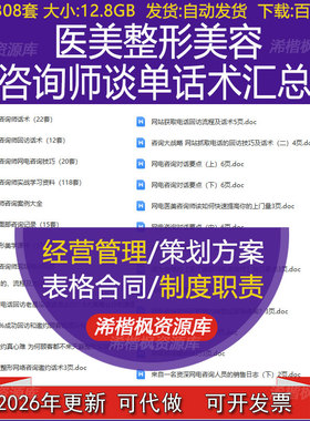 医美整形美容咨询师谈单话术整形面部咨询记录微整形美学PPT课件