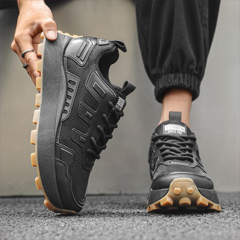 回力春夏透气男鞋防臭网面网鞋运动休闲百搭学生厚底老爹潮鞋清仓