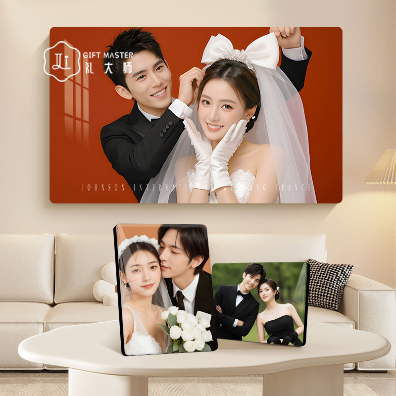 打印洗照片手机照片冲印冲洗做成相框画像洗相片情侣定制相册摆台